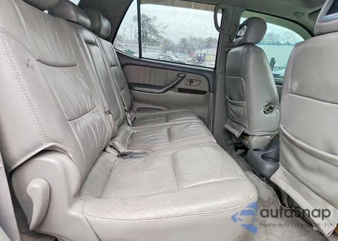 2002 Toyota Sequoia Limited z USA, uszkodzony, nr VIN 5TDZT38A72S120455